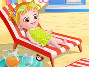 Baby Hazel At Beach-játék a strandon