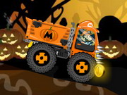 Márió Halloween traktorja